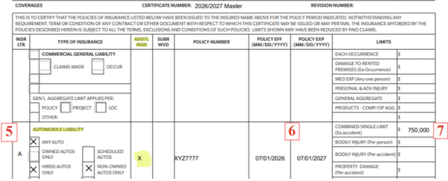 COI Sample