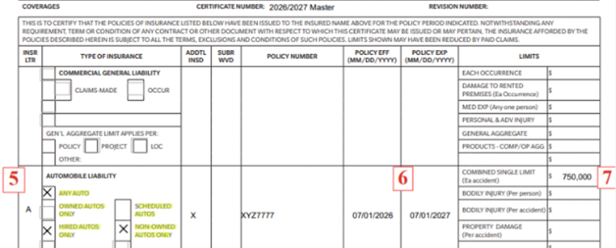 COI Sample